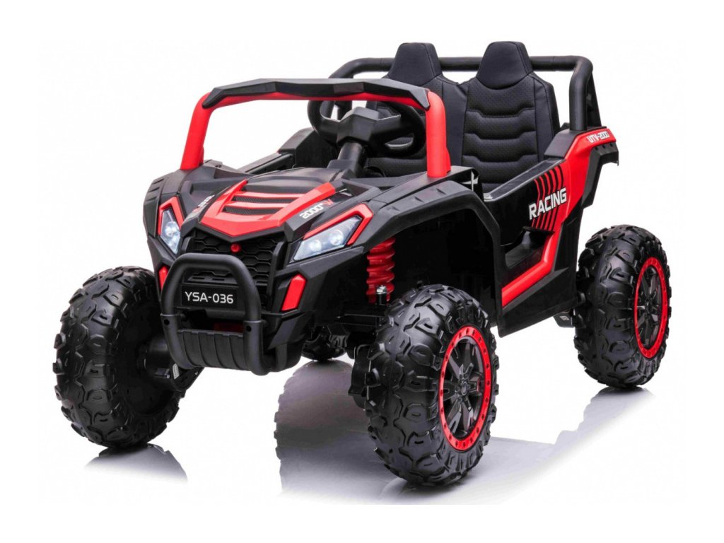 Mamido Elektrické autíčko Buggy UTV Racing 4x4 12V10Ah 180W červené