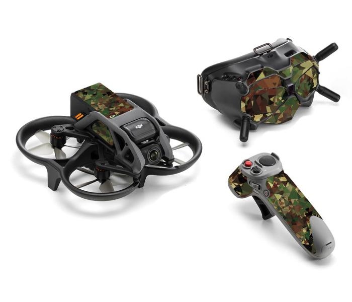 Stablecam Camouflage polep na dron DJI Avata + Motion Controller + FPV Goggles V2 1DJ0458