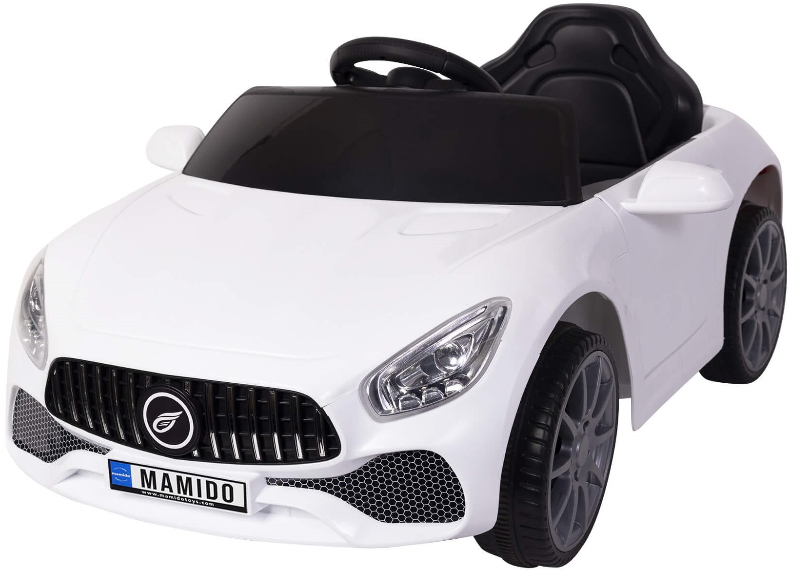 Mamido Elektrické autíčko Cabrio Fast Wing bílé