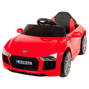 Elektrické autíčko Fast Wing eko-kůže červené