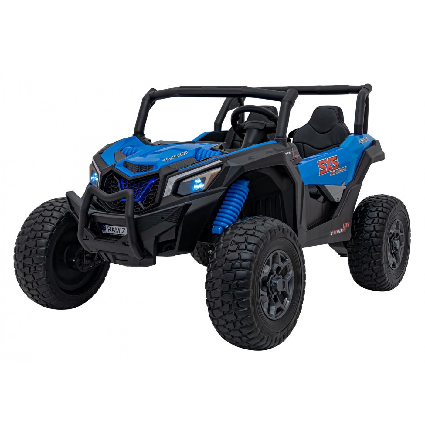Elektrické autíčko Buggy UTV X3 Off-Road 4x4 24V modré