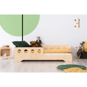 ADEKO KIKI 5 - P Dětská dřevěná postel ADEKO Rozměr: 90 x 140 cm