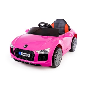 Mamido Elektrické autíčko Fast Wing eko-kůže růžové