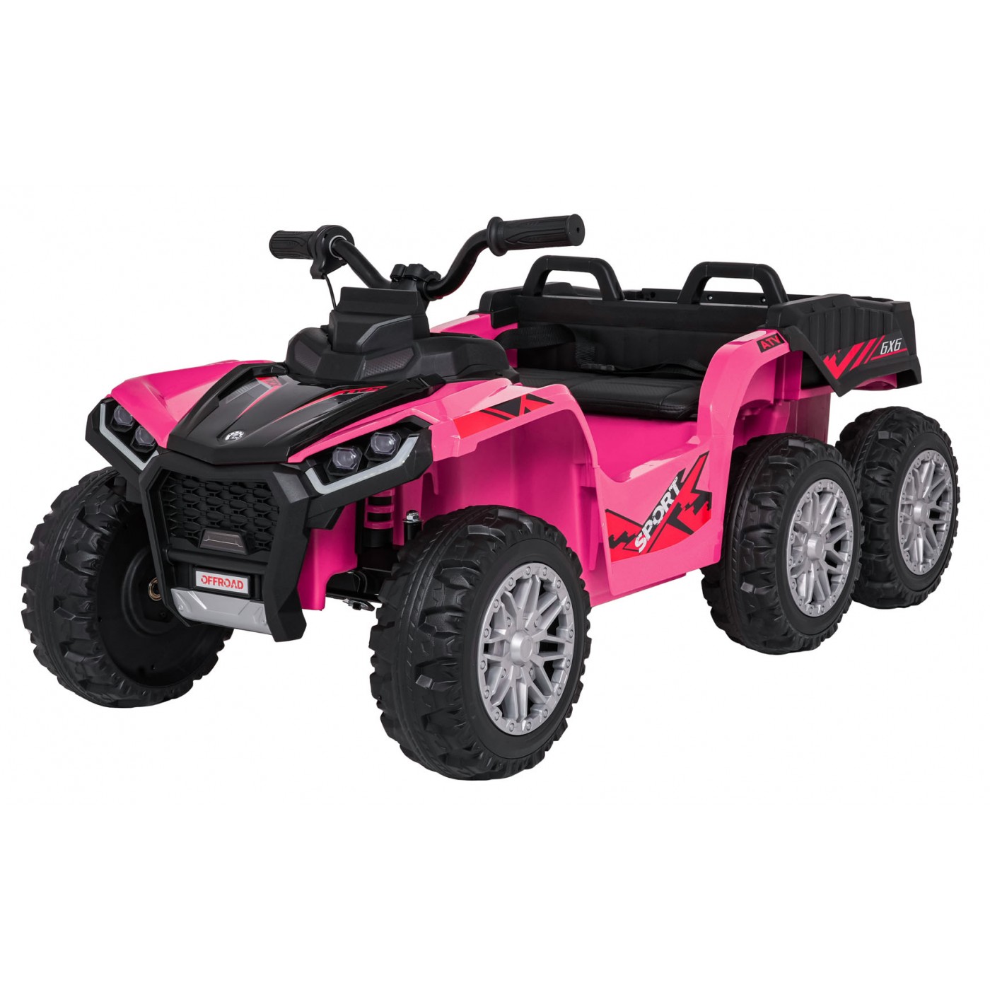 Dětská elektrická čtyřkolka Quad Sport TX ATV růžová