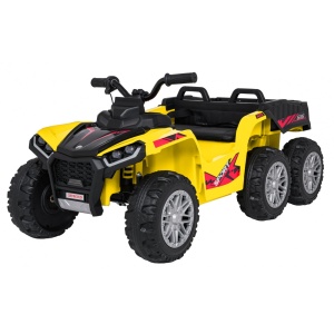 Dětská elektrická čtyřkolka Quad Sport TX ATV žlutá