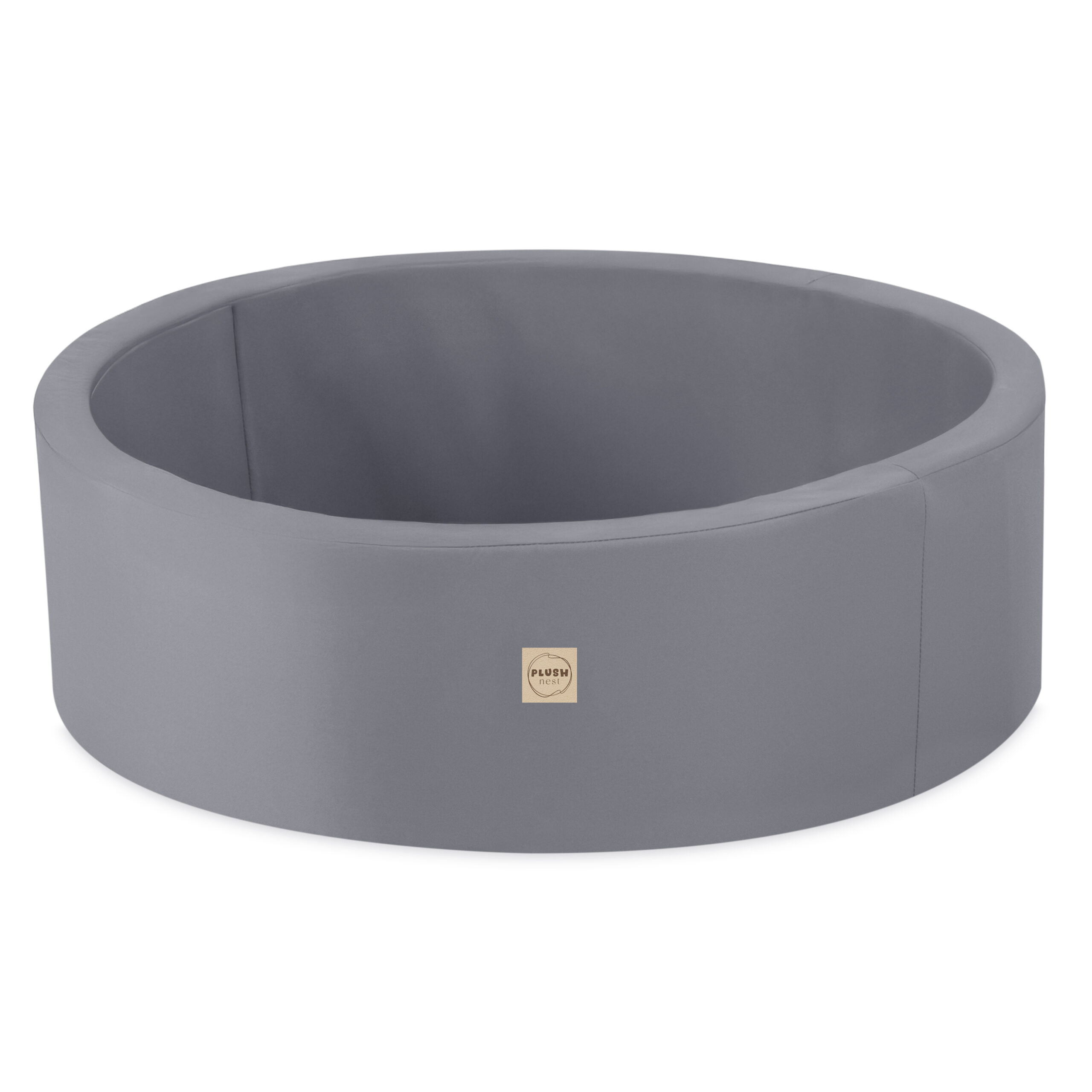 PLUSH NEST PLUSH NEST Venkovní suchý bazén kulatý voděodolný šedý Ø 90 × 30 cm