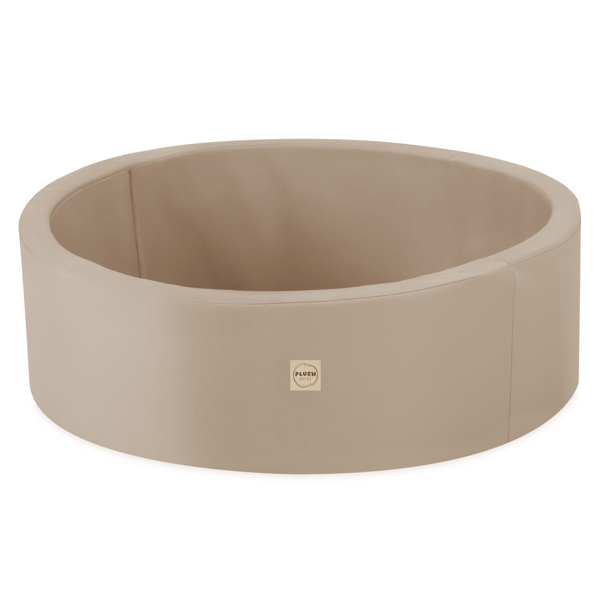 PLUSH NEST PLUSH NEST Venkovní suchý bazén kulatý voděodolný Ø 90 × 30 cm béžový
