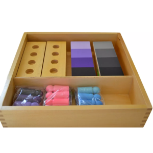 Moyo Montessori Moyo Montessori Stínování barev - figurky s destičkami