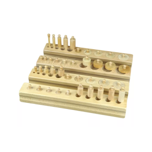 Moyo Montessori Moyo Montessori Válečky s úchyty z bukového dřeva