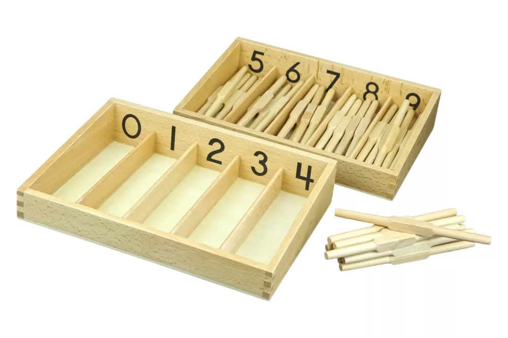 Moyo Montessori Moyo Montessori Krabička s vřeténky