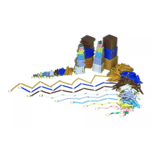 Moyo Montessori Moyo Montessori Kompletní perlový materiál