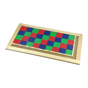 Moyo Montessori Moyo Montessori Barevná tabule pro násobení víceciferným činitelem