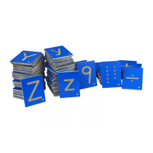 Moyo Montessori Moyo Montessori Destičky s čísly a písmeny