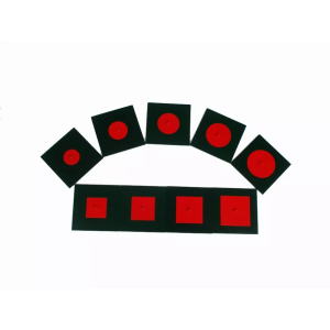 Moyo Montessori Moyo Montessori Vepsané a soustředné kovové tvary