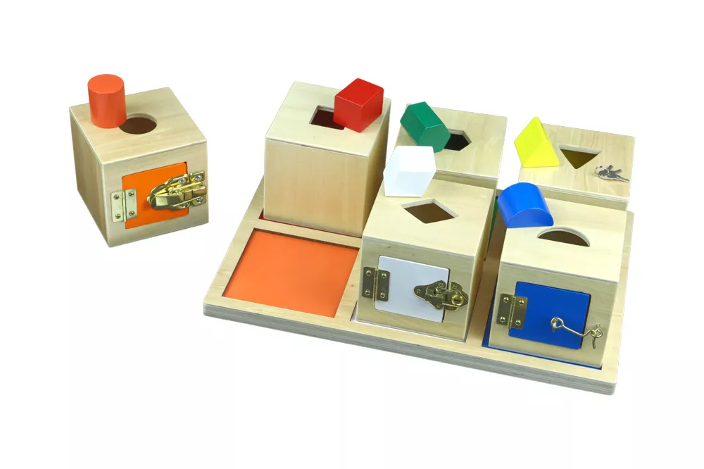 Moyo Montessori Moyo Montessori Boxy se zámky