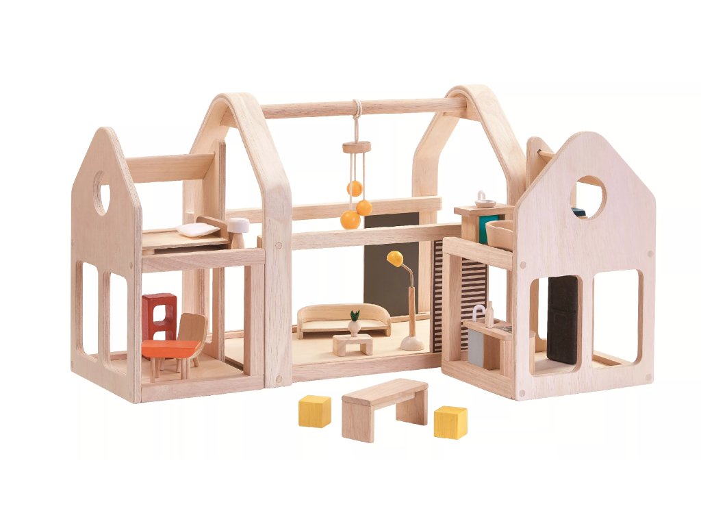 PlanToys PlanToys Přenosný domek pro panenky