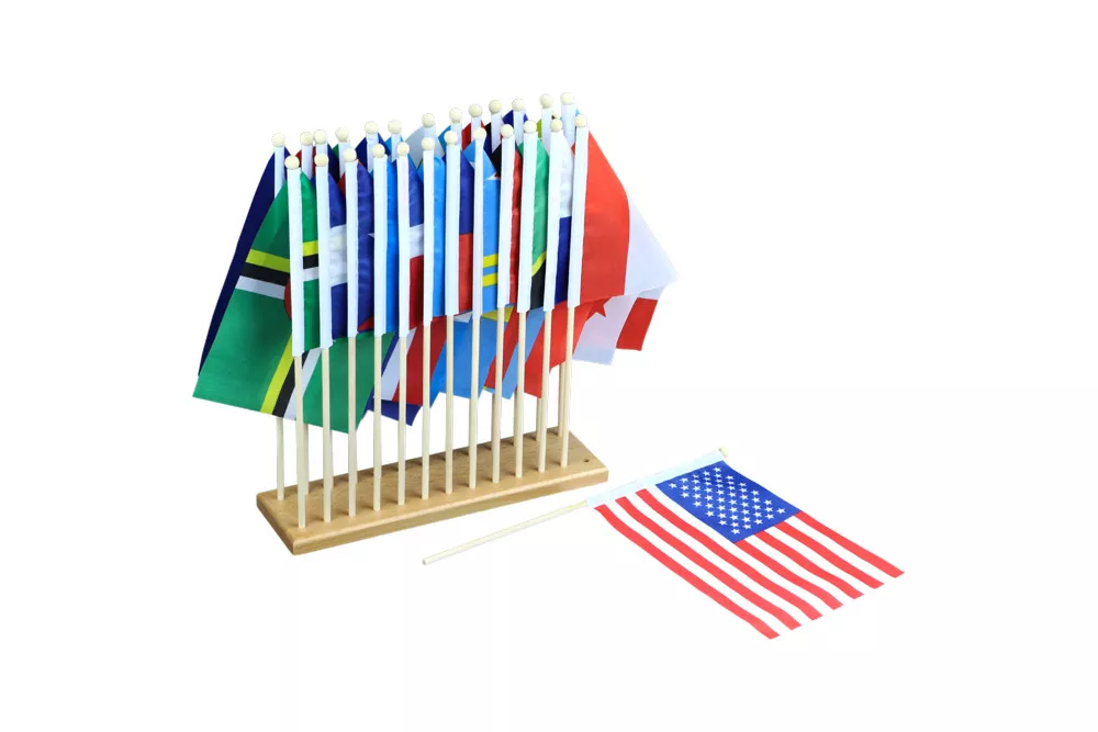 Moyo Montessori Moyo Montessori Vlajky Severní Ameriky