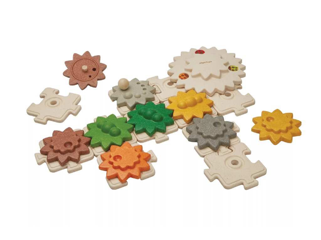 PlanToys PlanToys Ozubená kola puzzle