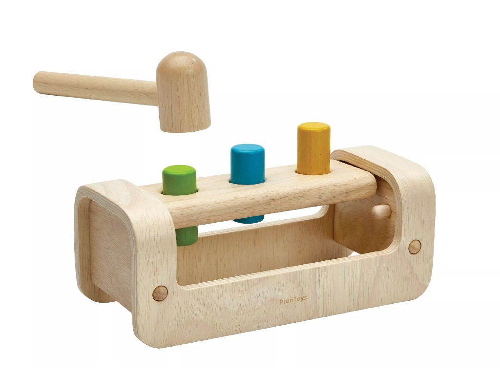 PlanToys PlanToys Zatloukačka - válečky