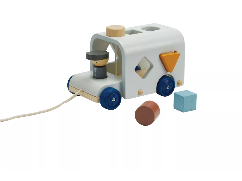 PlanToys PlanToys Třídící autobus "Orchard"