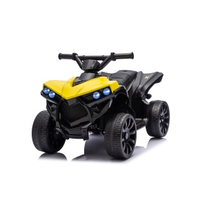 Mamido Dětská elektrická čtyřkolka Storm 2x25W žlutá