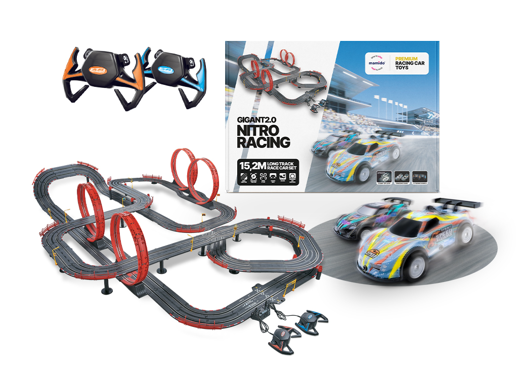 Mamido Autodráha Gigant 2.0 NITRO RACING 1520cm