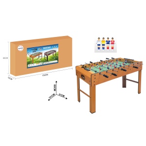 Mamido Dřevěný dětský stolní fotbálek 121×61×83 cm pro větší děti