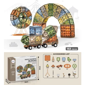 Magnetická stavebnice Magic Diamond Surface 153 dílů