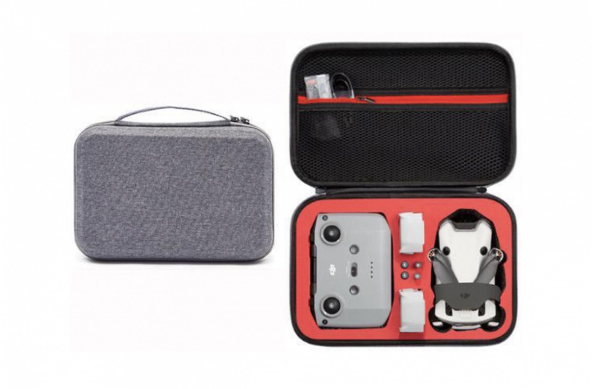 Šedé pouzdro na dron DJI Mini 4 Pro + RC-N2 1DJ5343