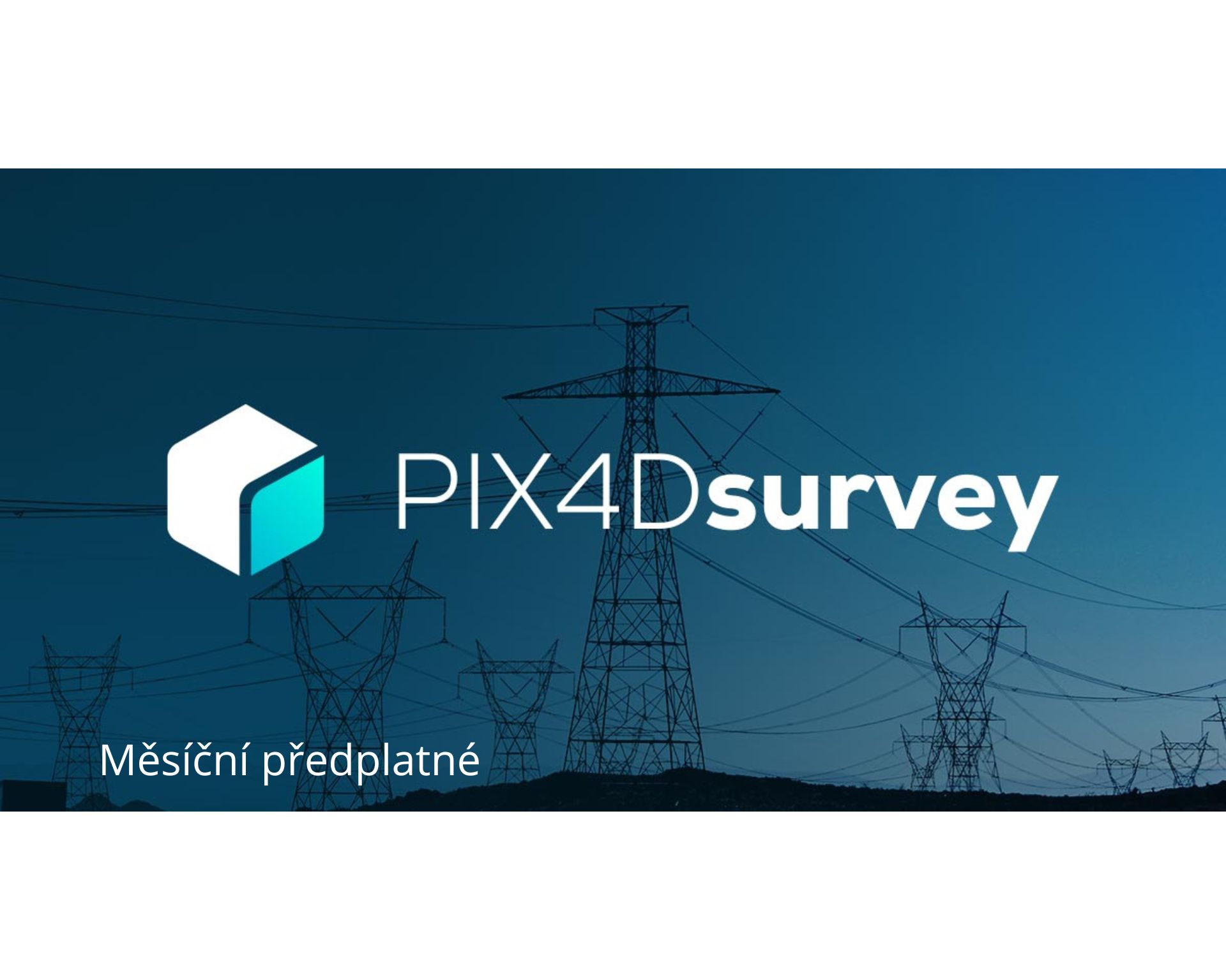 PIX4Dsurvey - měsíční předplatné