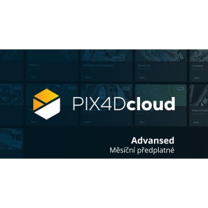 PIX4Dcloud Advansed- měsíční předplatné