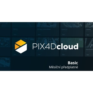PIX4Dcloud Basic - měsíční předplatné