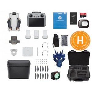 Dron DJI Mini 4 Pro Fly More Combo + DJI RC 2 – Mega Bundle 250522-M