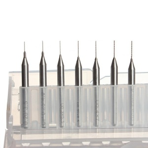 Sada vrtáků na hot end do 3D tiskáren - 0,2 mm - 0,5 mm