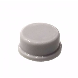 Knoflík pro mikrospínač - Bílý, 12 x 12 x 7,3 mm