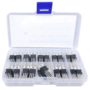 Sada lineárních regulátorů napětí - 50 kusů