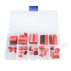 Sada DIP přepínačů 1 - 9 sekcí 2