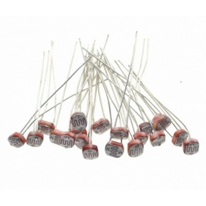 Sada fotorezistorů 7 hodnot - 70 kusů