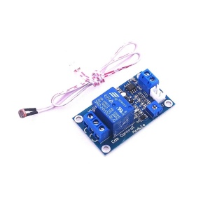 Relé modul XH-M131 24VDC s fotorezistorem a soumrakovým spínačem