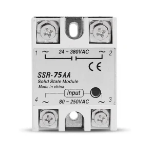 Relé SSR Solid State SSR-75AA 80-250V
