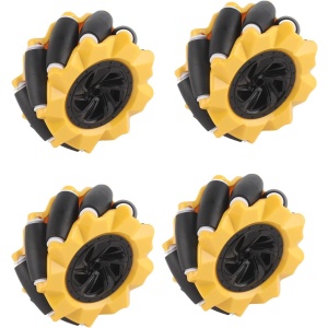 Robotická Mecanum kola 80 mm – sada 4 všesměrných kol