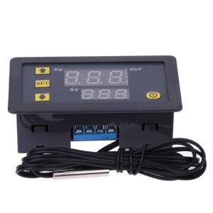 Panelový digitální termostat LCD 12V 5A W3230