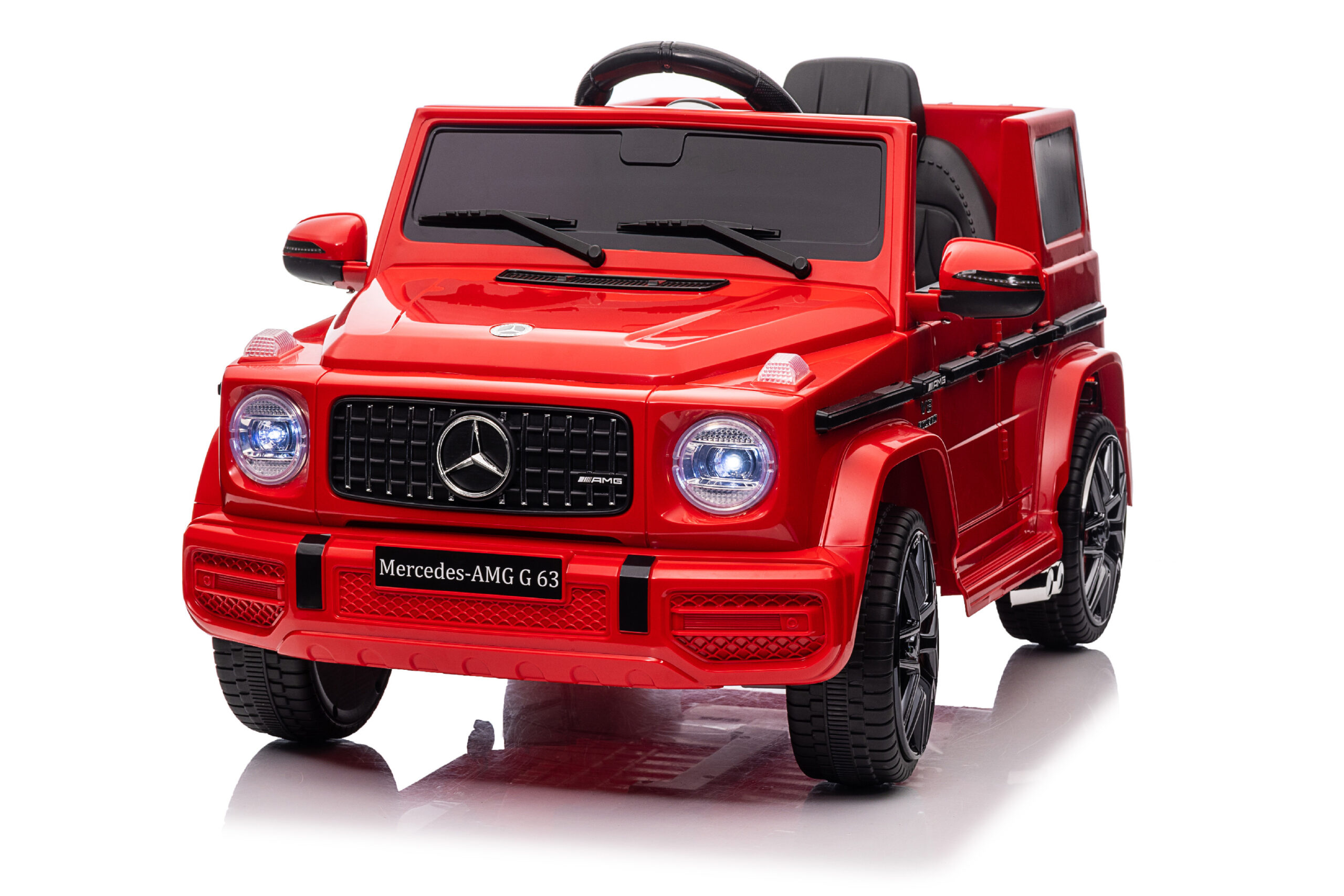 Dětské elektrické autíčko Mercedes Benz G63 cabrio EVA kola červené