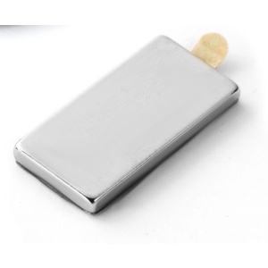 Neodymový kvádrový magnet 20 × 10 × 2 mm, samolepicí 3M