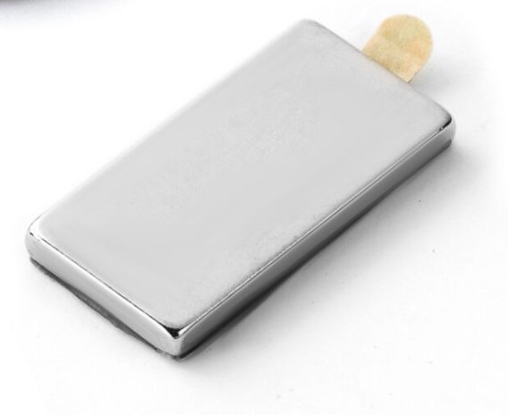Neodymový kvádrový magnet 20 × 10 × 2 mm