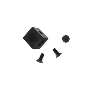 Kostka pro hliníkové profily 20x20 - rohový pravoúhlý spoj