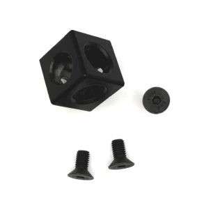 Kostka pro hliníkové profily 30x30 - rohový pravoúhlý spoj