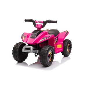 Mamido Dětská elektrická čtyřkolka pro nejmenší Speed Junior 6V 7Ah růžová