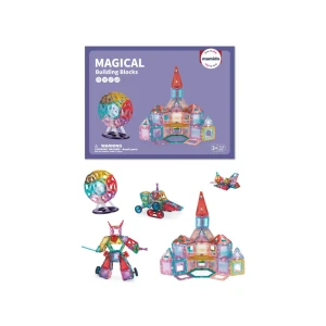 Magnetická stavebnice 155 dílů MT1487