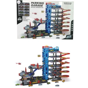 Velká parkovací garáž s výhem a autíčky Mega XXL MT1171